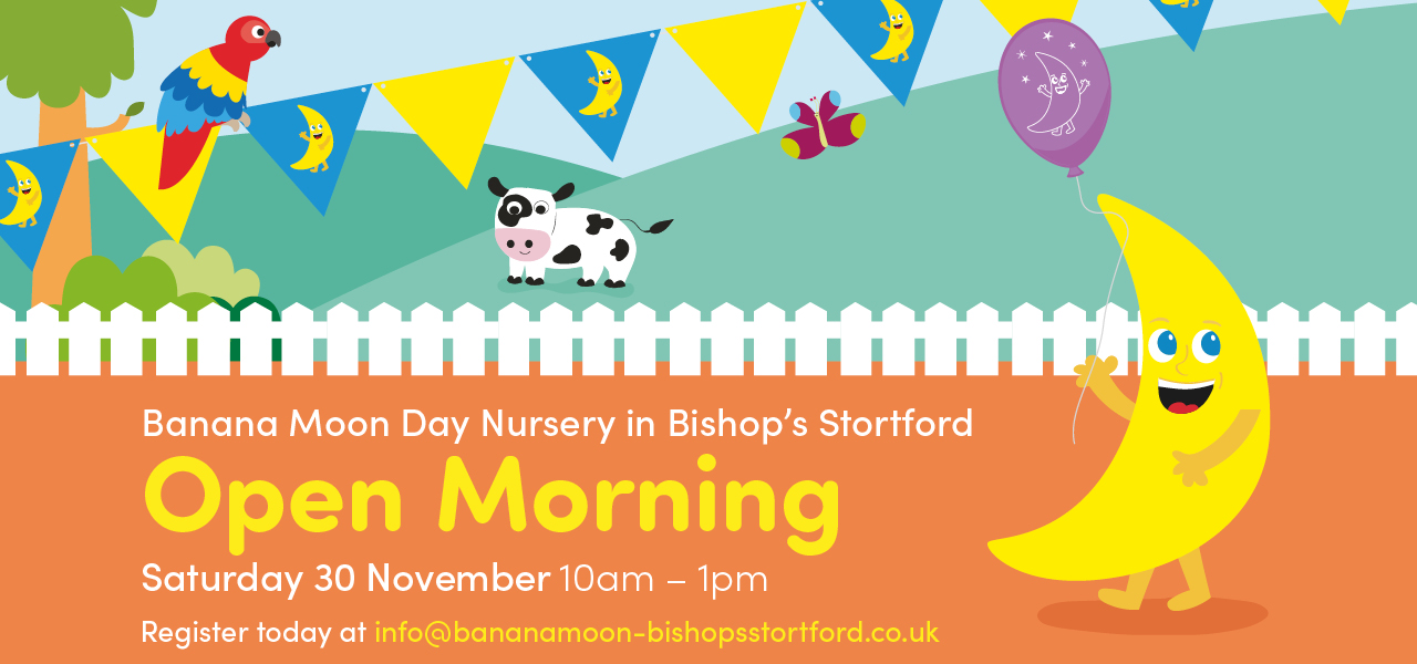 Come along to Banana Moon Bishop’s Stortford Open Morning